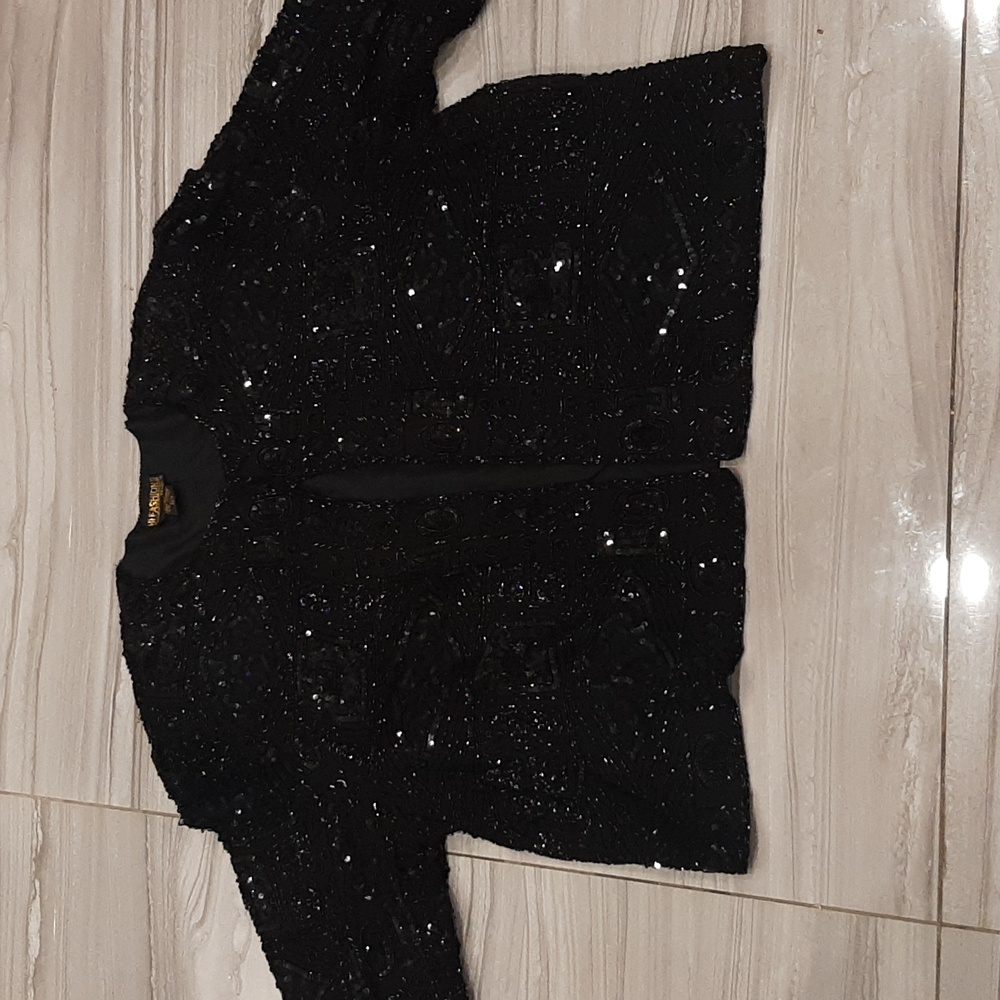 Silk beaded jacket
